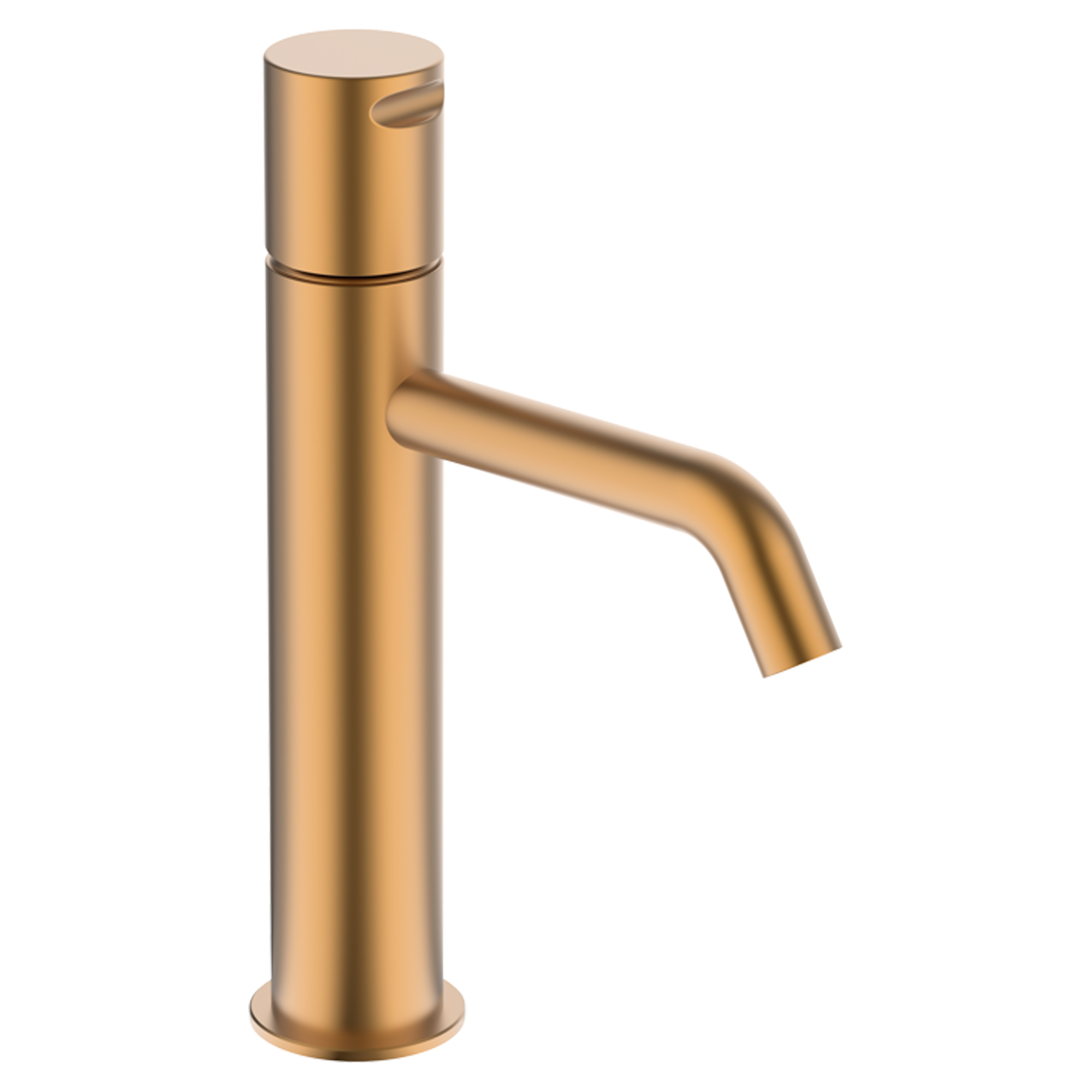 Håndvaskarmatur Kelver 23 cm Bronze Mat Høj