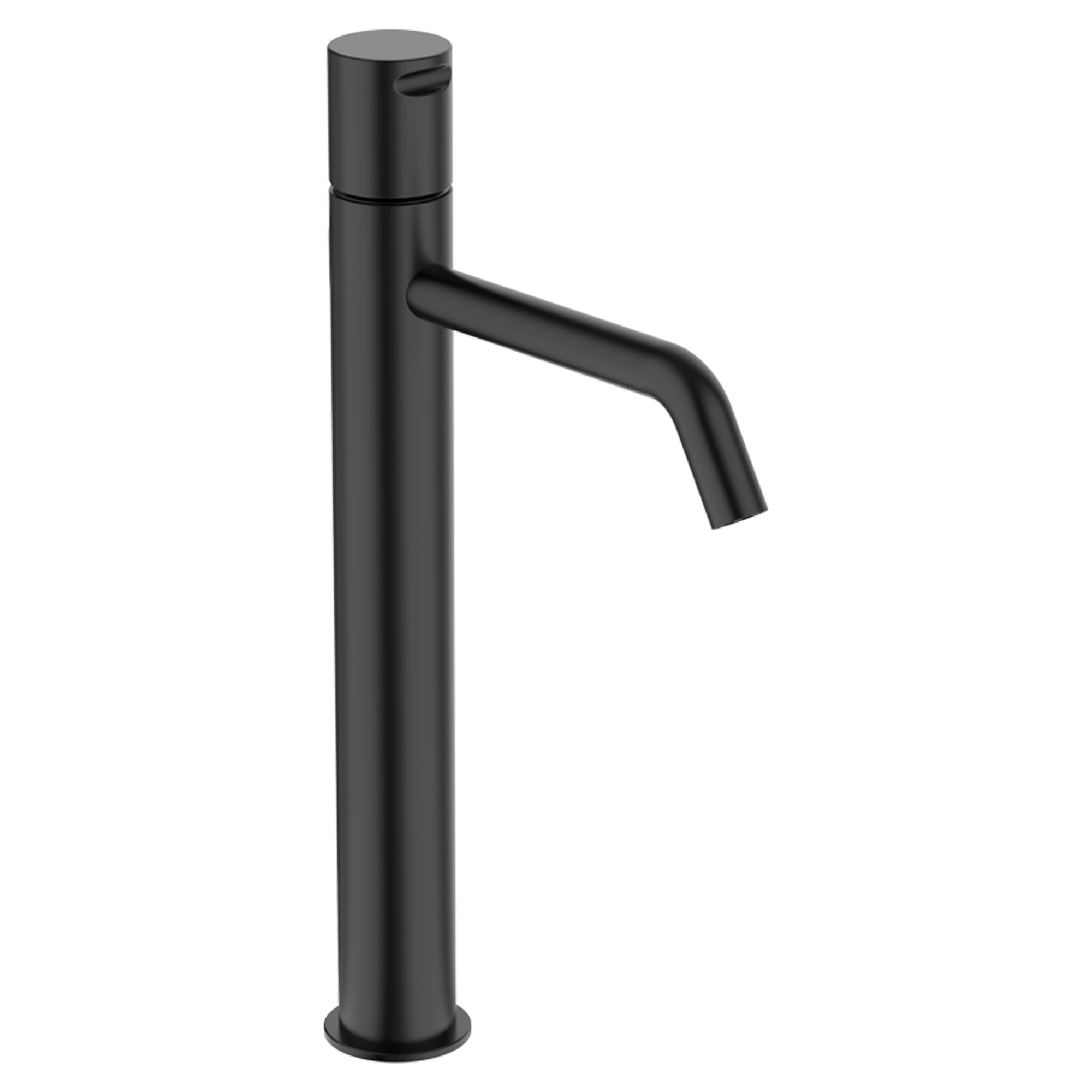 Håndvaskarmatur Kelver 31 cm Metal Sort Mat Høj