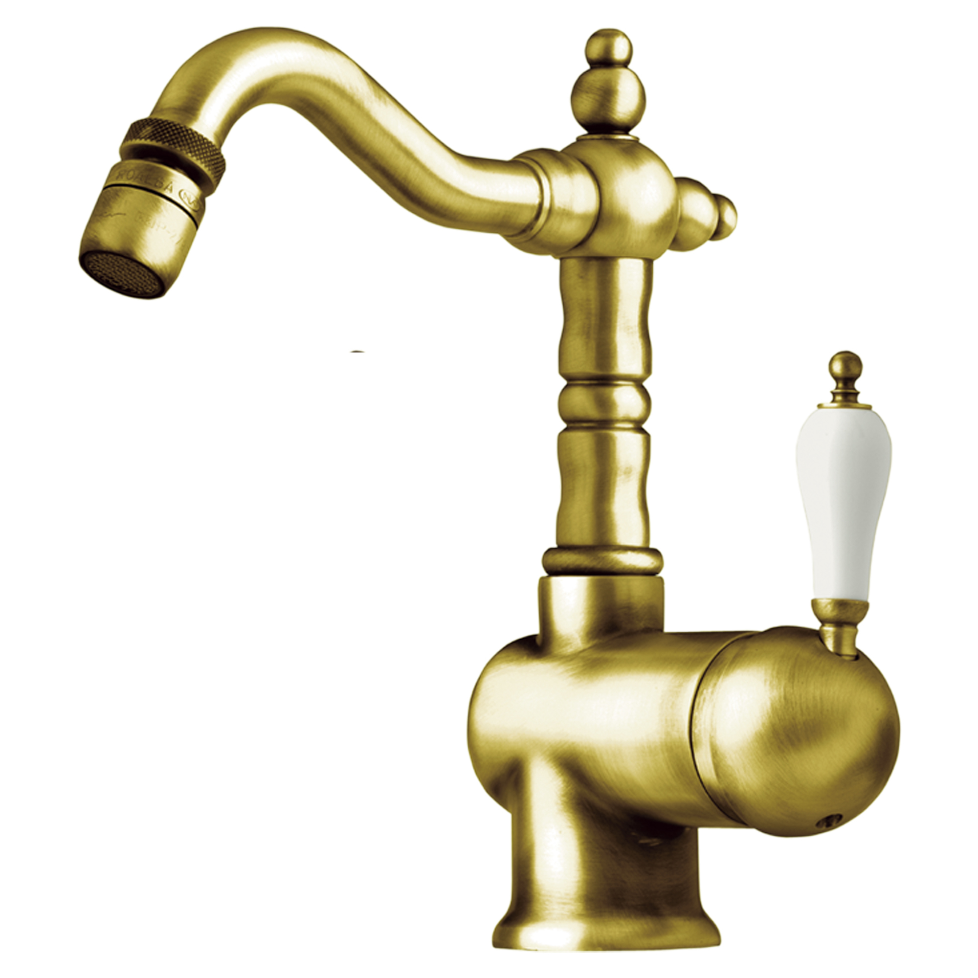 Bidetarmatur Alderton Lever Messing Mat