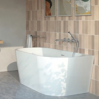 Badekar <strong>Silia</strong>  Hvid Blank 160x75 cm