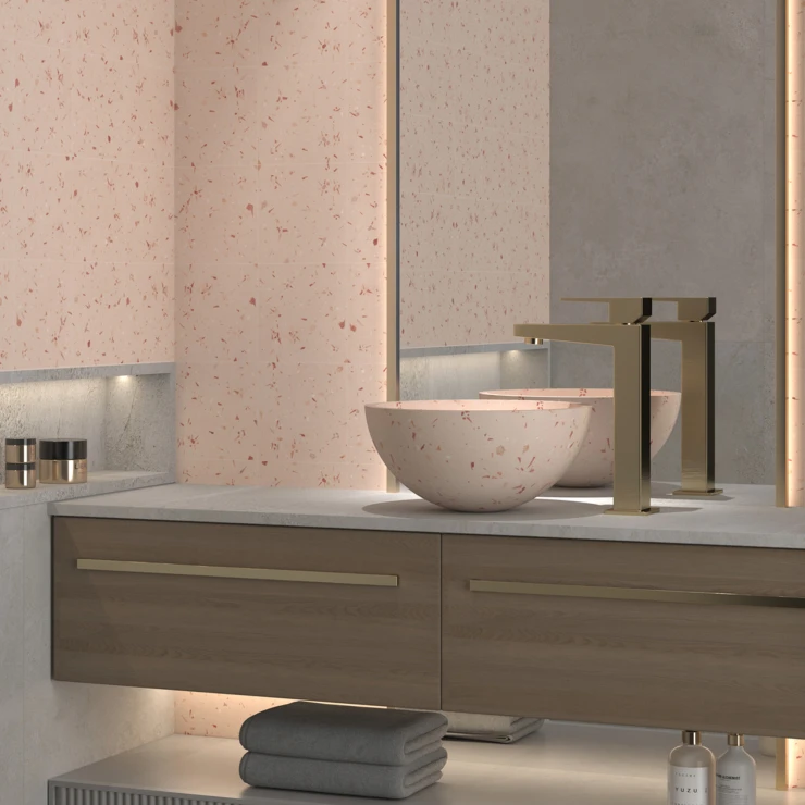 Dune Håndlavet Håndvask Fragmenta Coral 40 cm