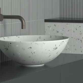 Dune Håndlavet Håndvask Fragmenta Gris 40 cm