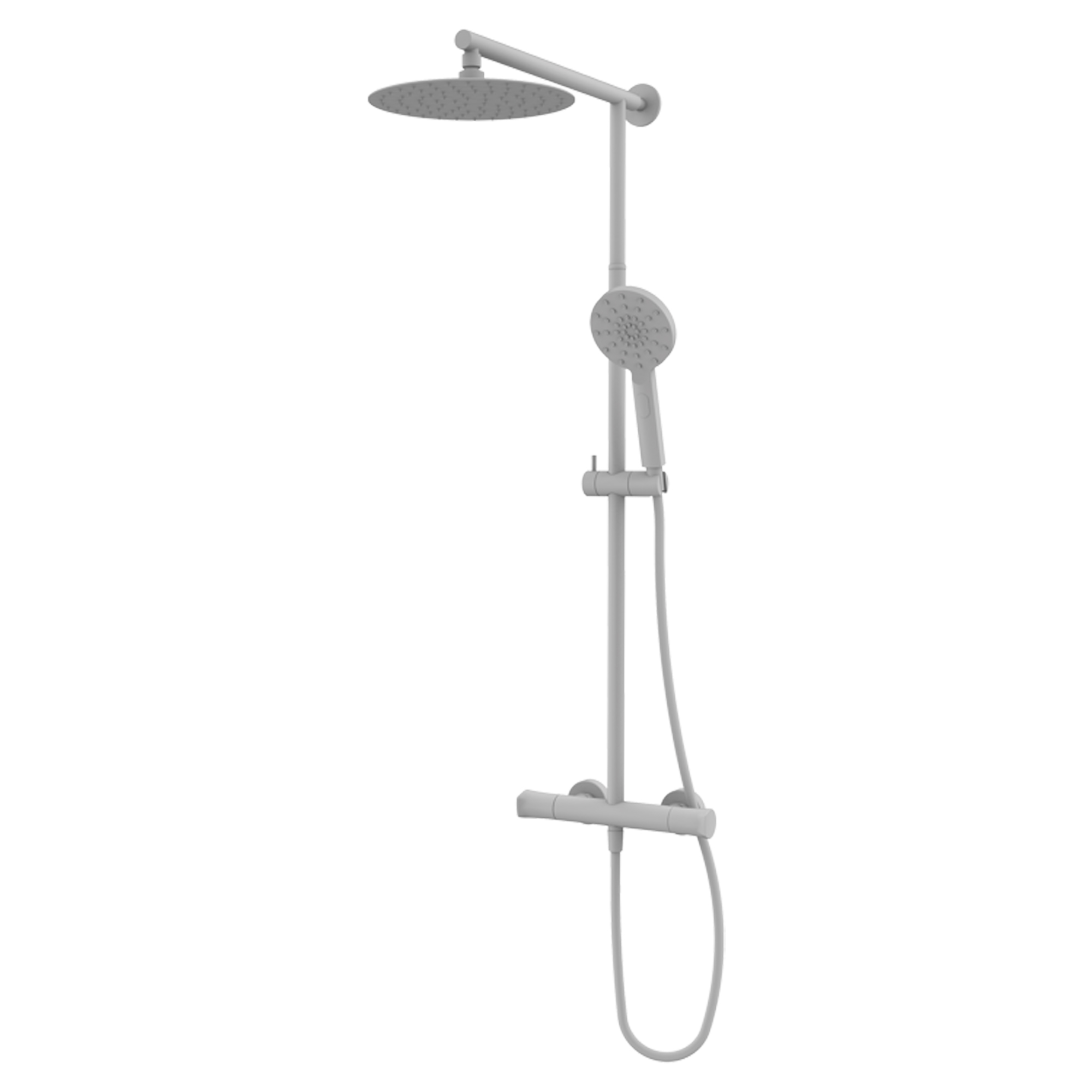 Brusesæt Havren Hvid Mat med Termostat & Antidrypsystem