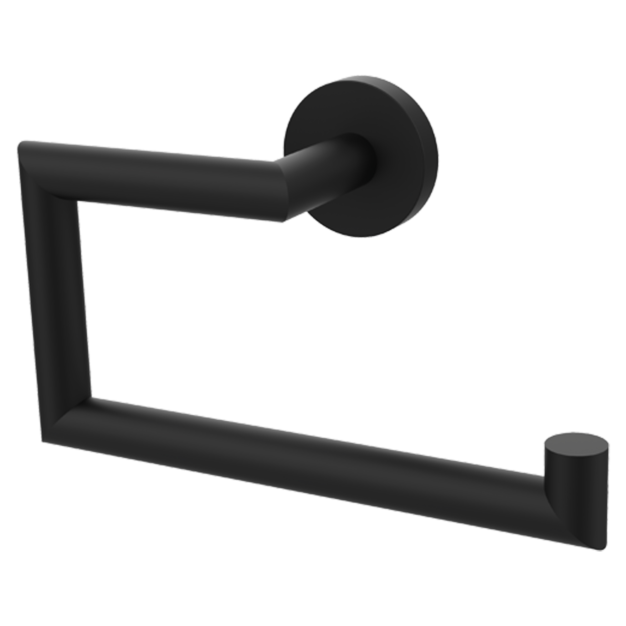 Håndklædering Arven 21 cm Sort Mat