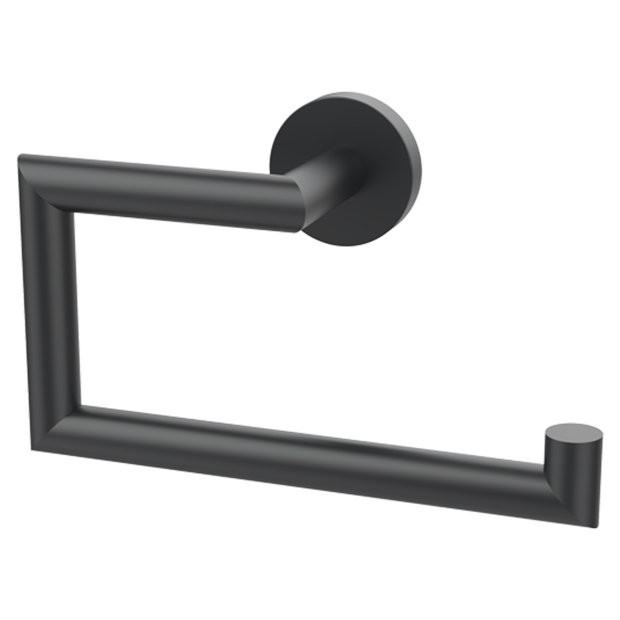 Håndklædering Arven 21 cm Metal Sort Mat