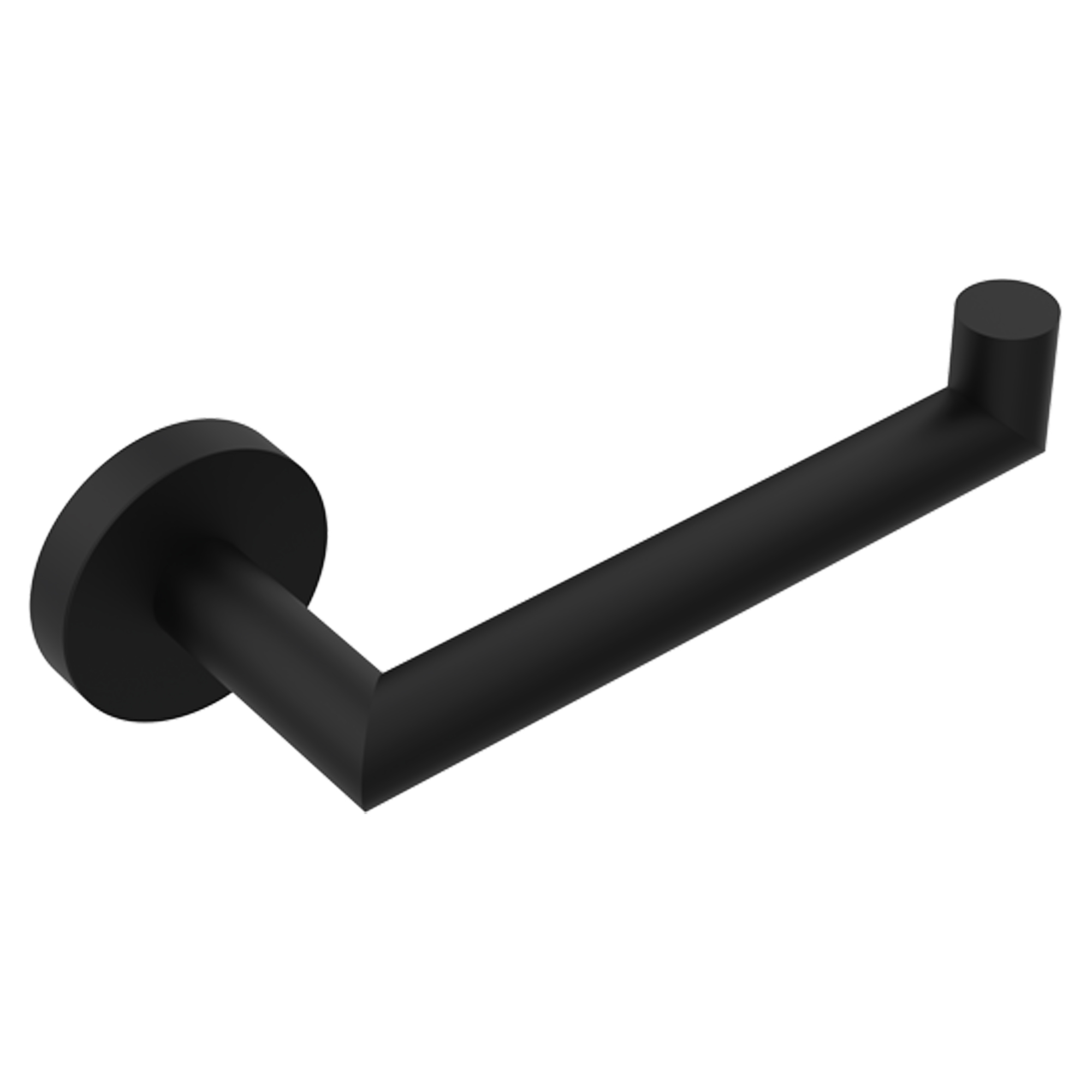 Toiletpapirholder Arven 15 cm Sort Mat