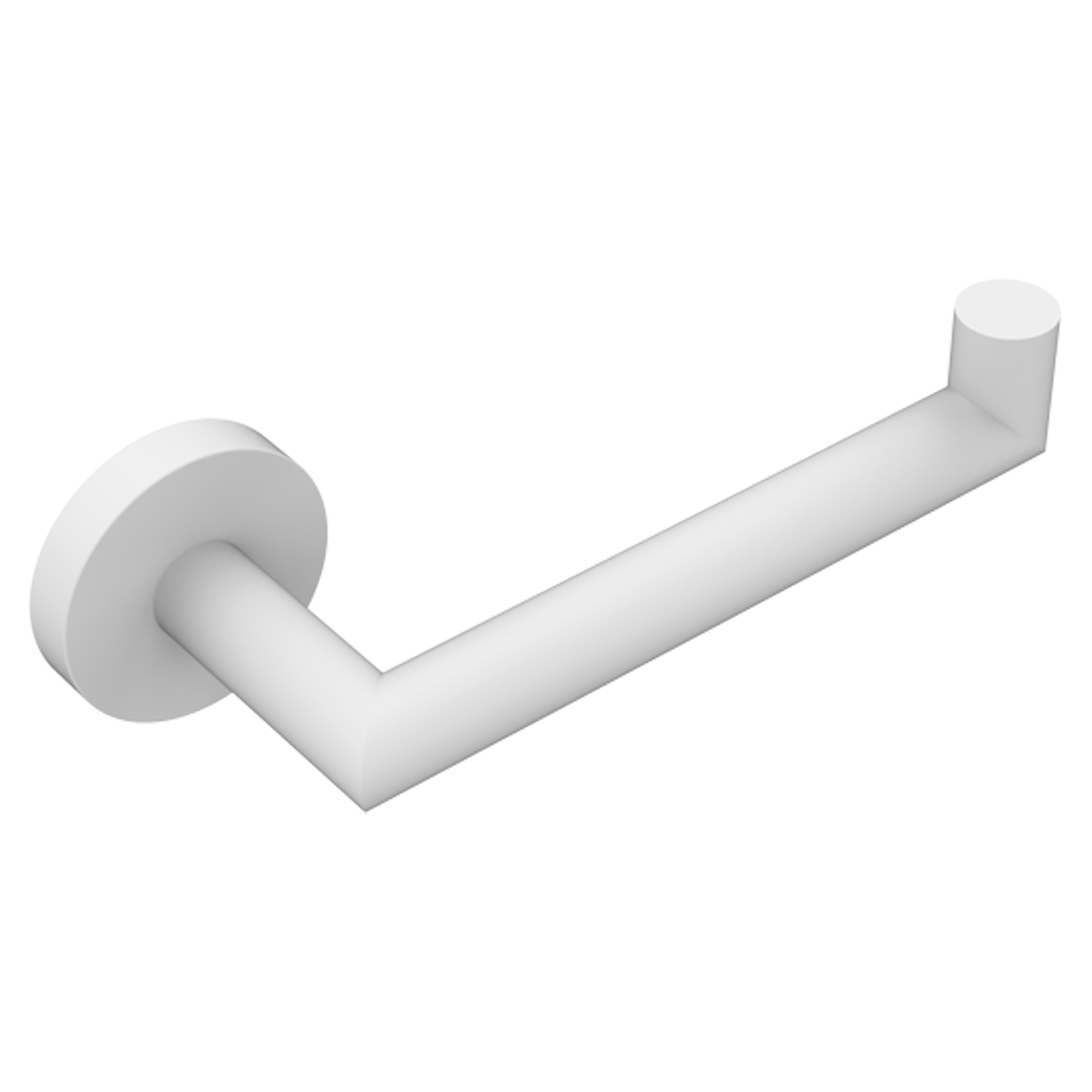 Toiletpapirholder Arven 15 cm Hvid Mat