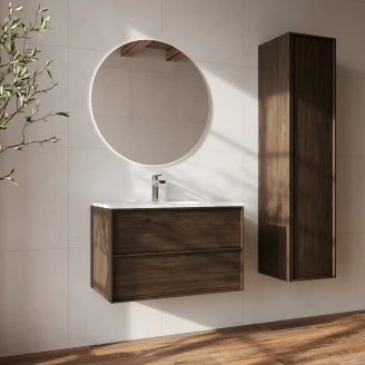 Højskab <strong>Ekskär</strong>  Valnød Mat