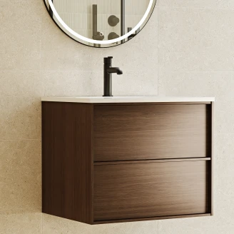 Underskab <strong>Ekskär</strong>  Efterår Mat 60 cm med Vask Hvid Blank