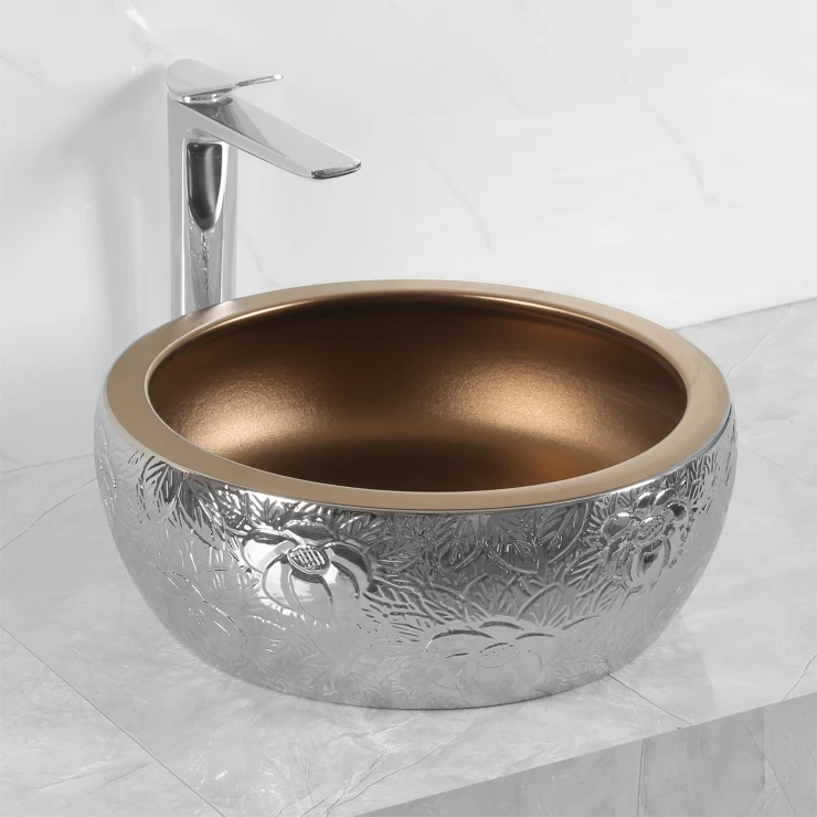 Håndvask Leven Sølv & Bronze 42 cm