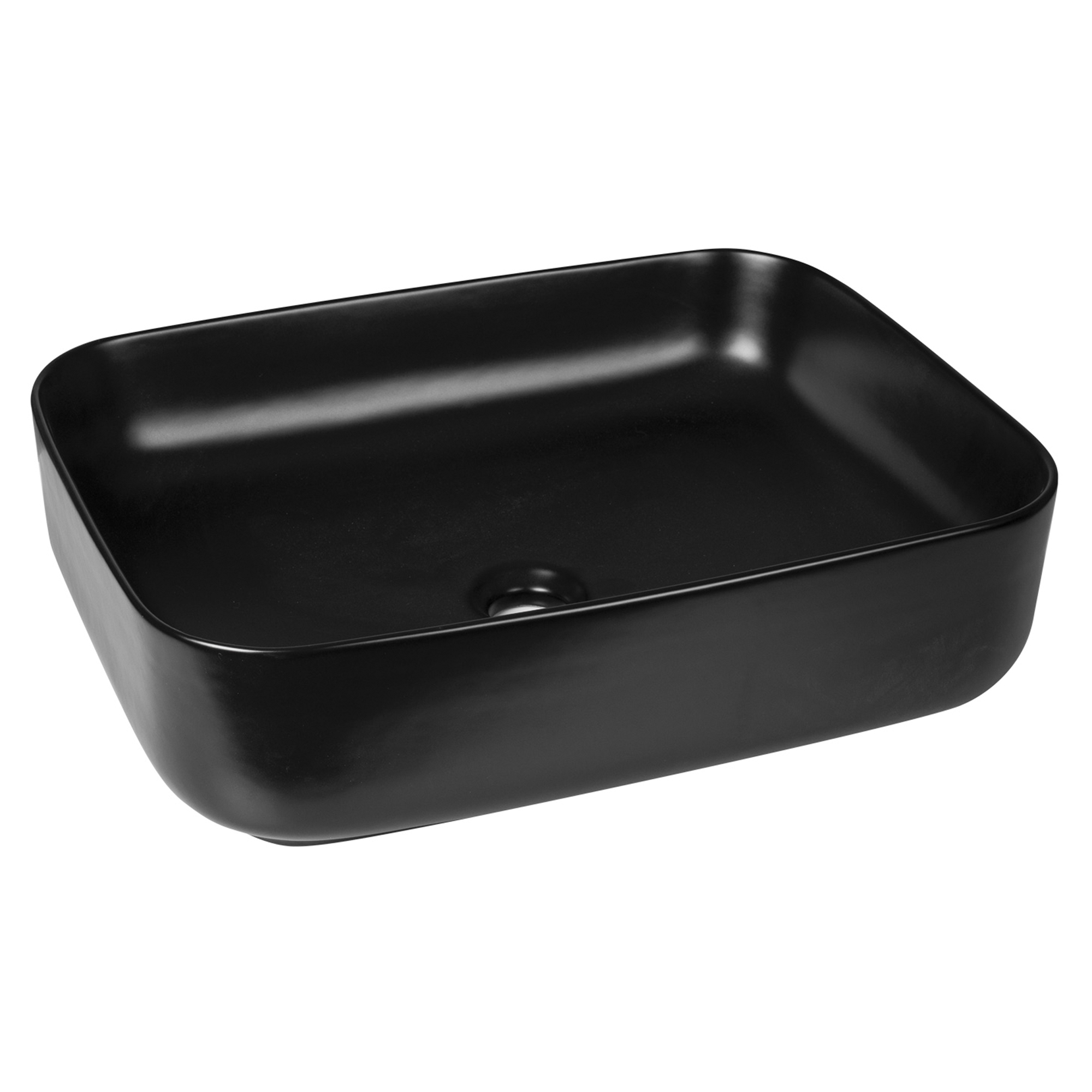 Håndvask Zarela Sort Mat 51x40 cm