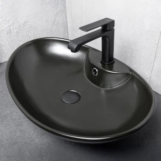 Håndvask <strong>Velissea</strong>  Sort Mat 58x39 cm