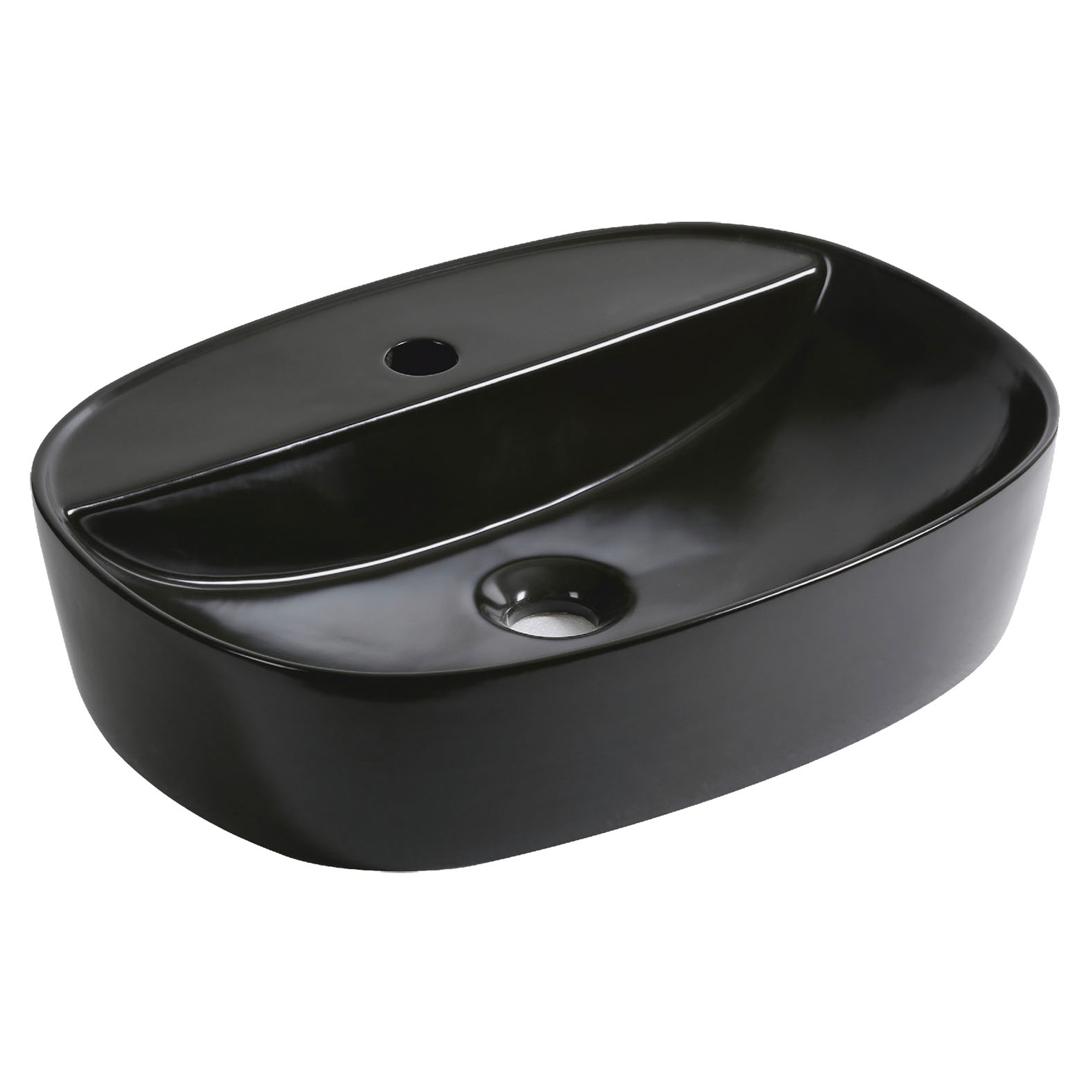 Håndvask Caryna Sort Mat 51x38 cm