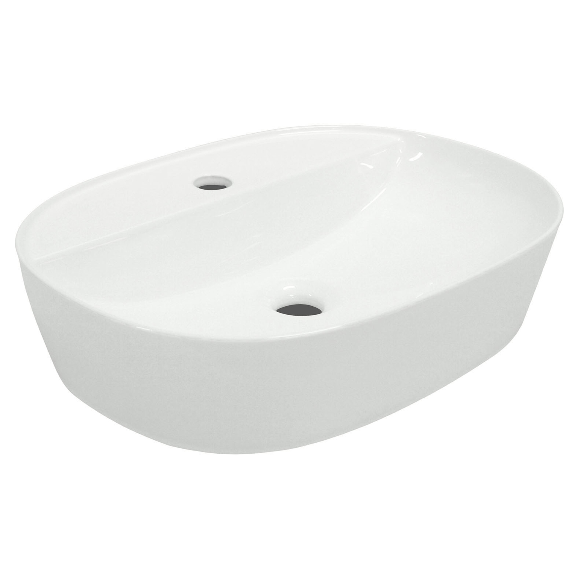 Håndvask Caryna Hvid Blank 51x38 cm