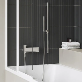 Ravak Badekar Armatur med Brusesæt <strong>Chrome</strong>  Krom Blank