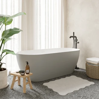 Ravak Badekar Freedom Grå Mat 170x77 cm