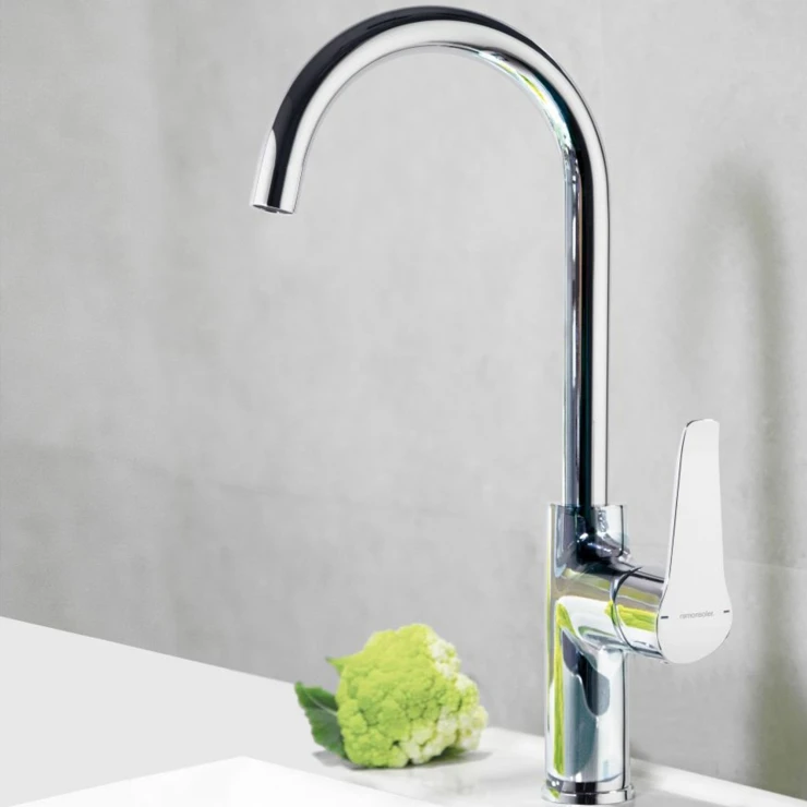 Køkkenarmatur Savi Krom Blank