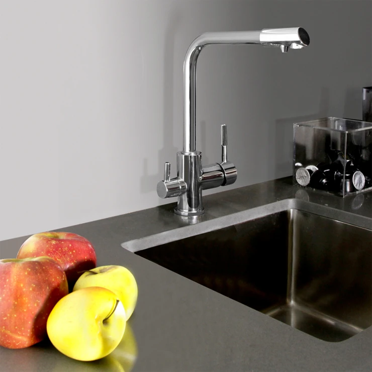 Køkkenarmatur Arvellon Krom Blank til Rentvandskredsløb