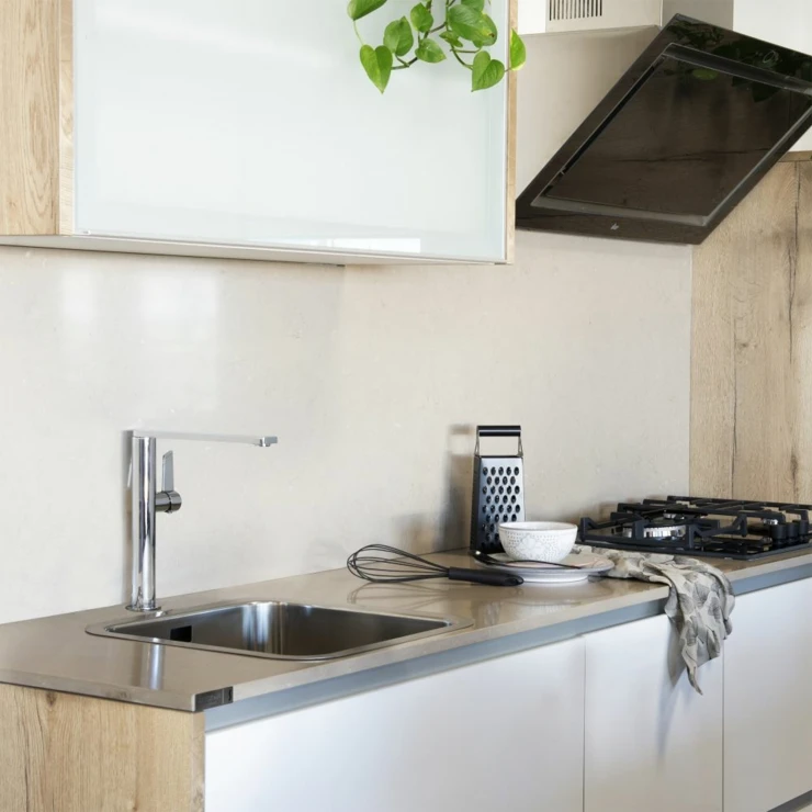 Køkkenarmatur Merido Krom Blank