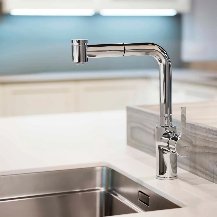 Køkkenarmatur Monterra Krom Blank