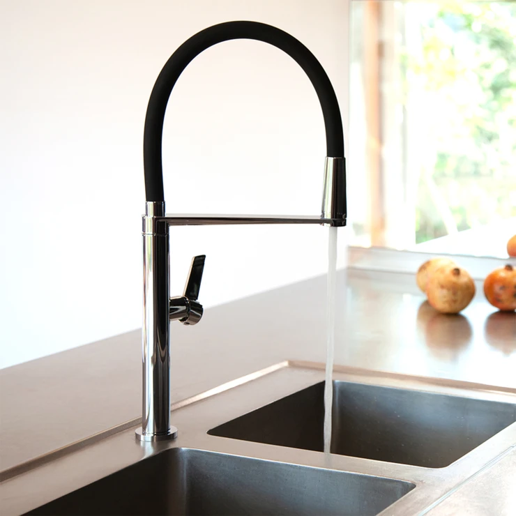 Køkkenarmatur Aurevo Krom Blank med Magnetsystem