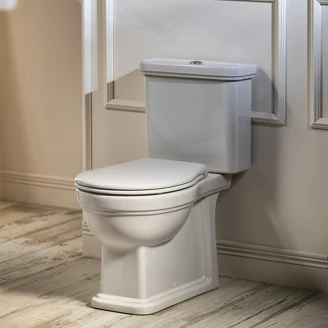 Toilet <strong>Chesterfield</strong>  Hvid Blank