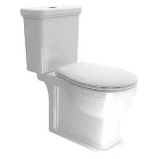 Toilet <strong>Chesterfield</strong>  Hvid Blank