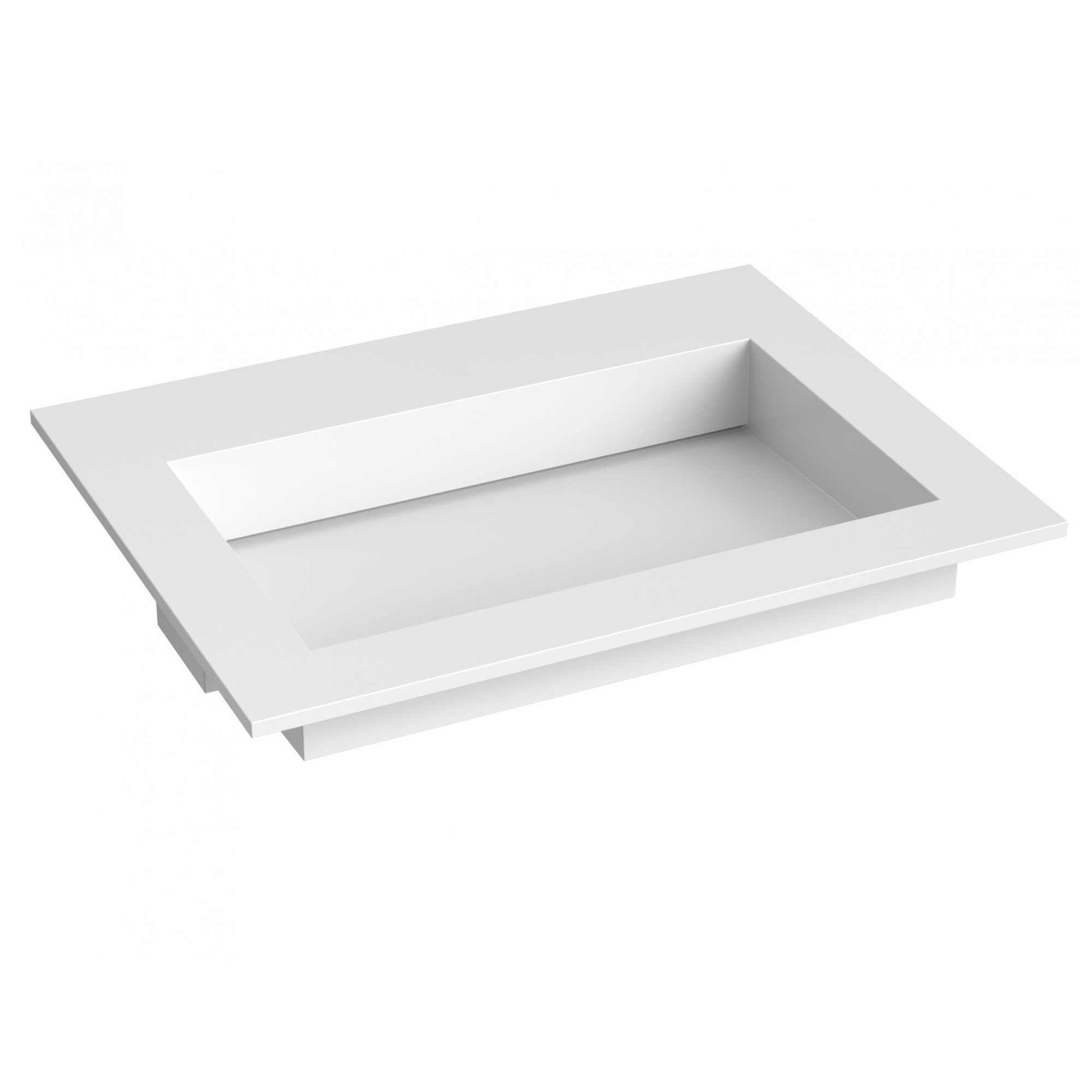 Håndvask Corian N Hvid Mat 60 cm