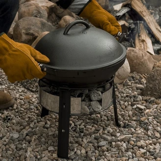 Barebones Kulgrill-sæt <strong>Ferroa</strong>  Støbejern Sort 8-dele