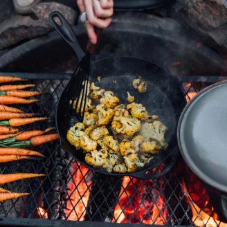 Barebones Stegepande <strong>Ferroa</strong>  Støbejern Sort Ø 20 cm
