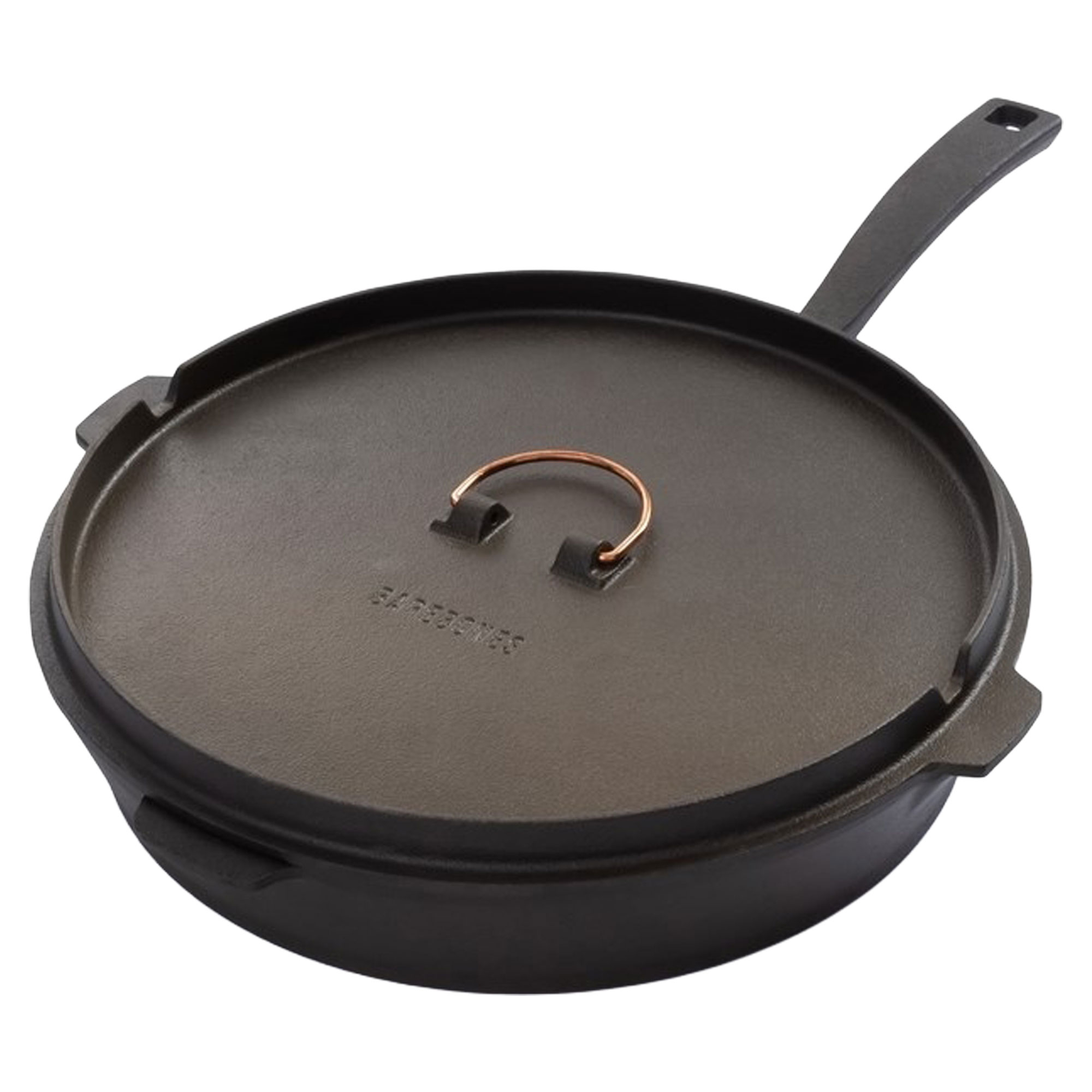 Barebones Stegepande Med L g Ferroa St bejern Sort 30 Cm barebones-stegepande-med-l-g-ferroa-st-bejern-sort-30-cm