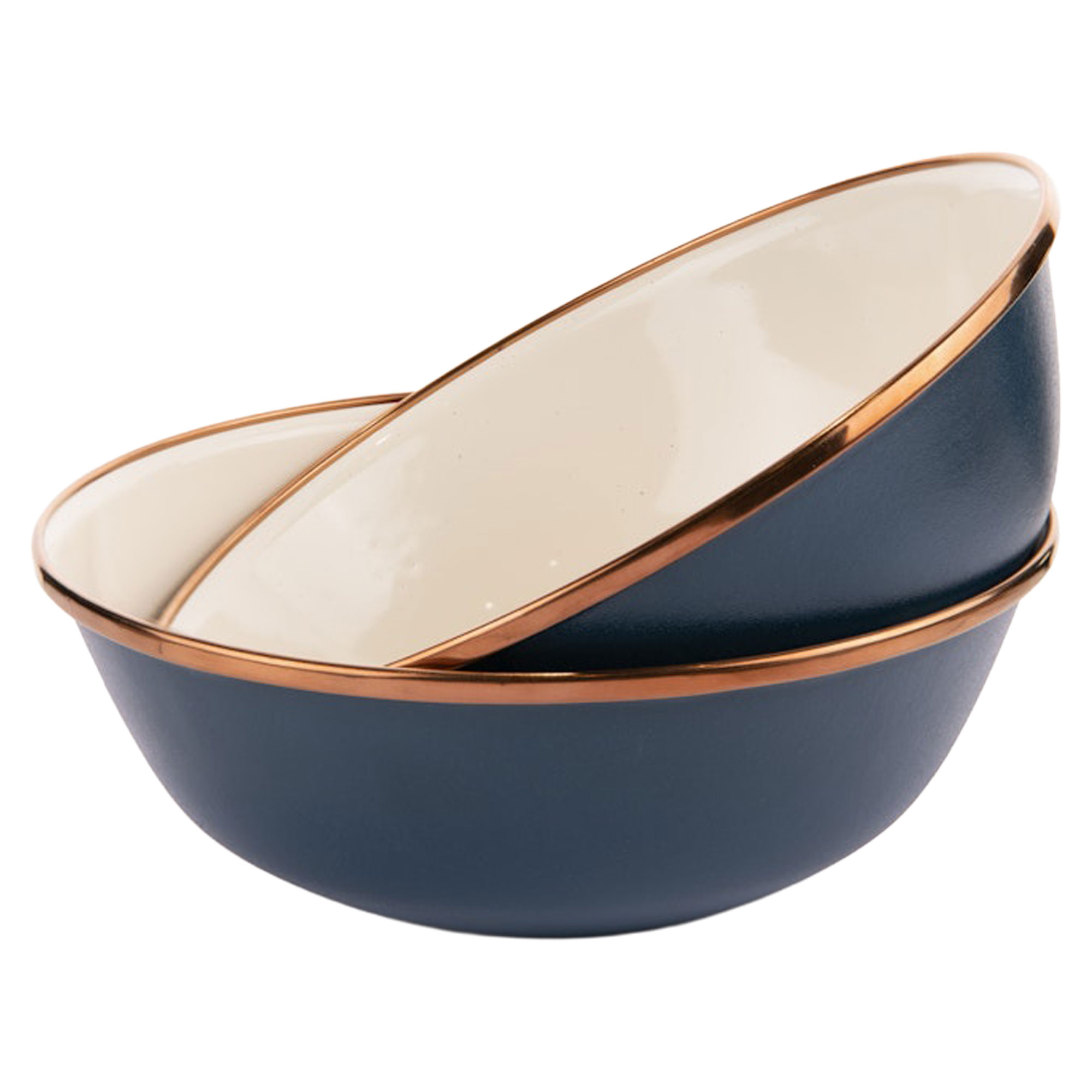 Barebones Sæt med Skål 2 stk Ivra Indigoblå