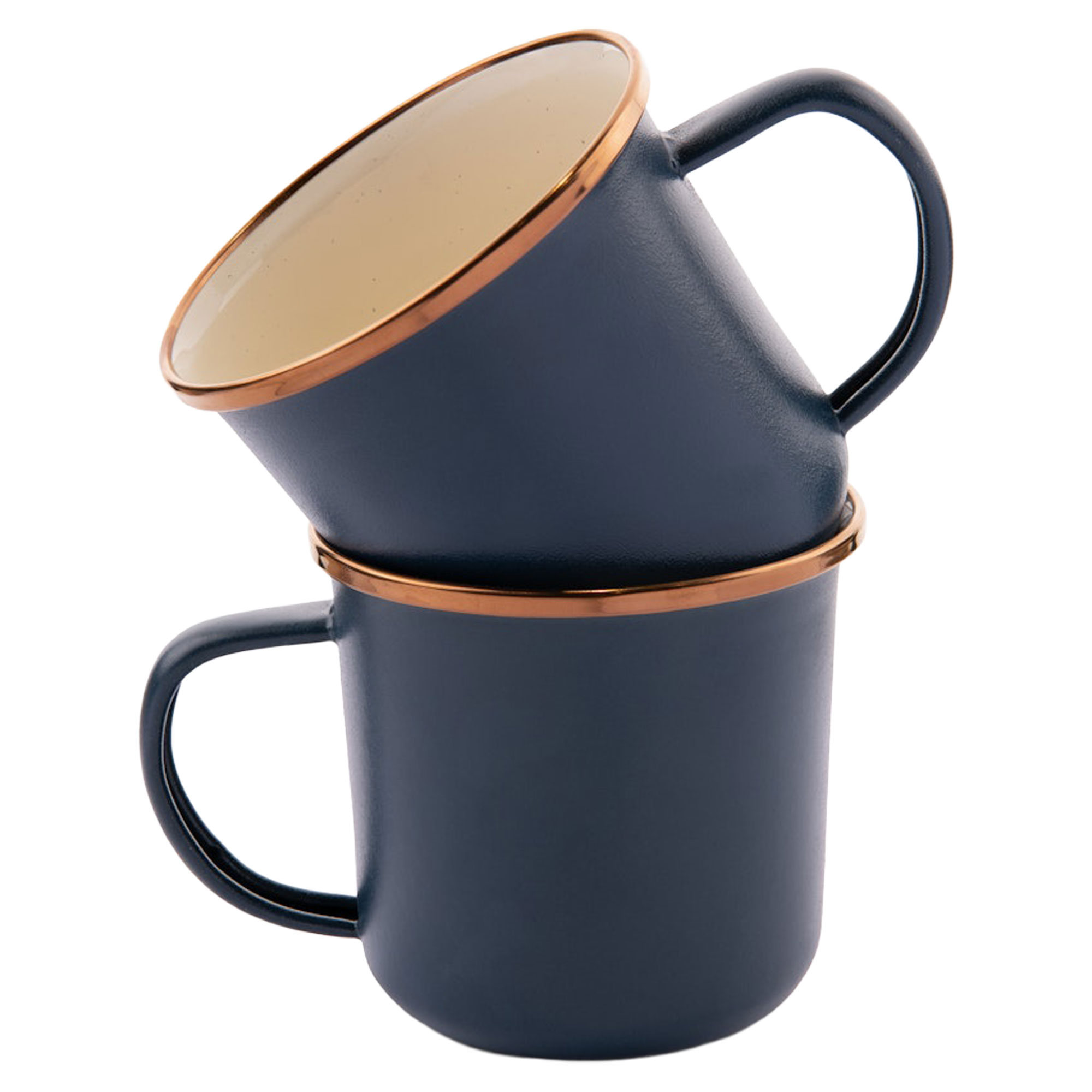 Barebones Sæt med Krus 2 stk Ivra Indigoblå