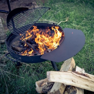 Barebones Sideplade til Ildskål S <strong>Cowboy</strong>  Sort