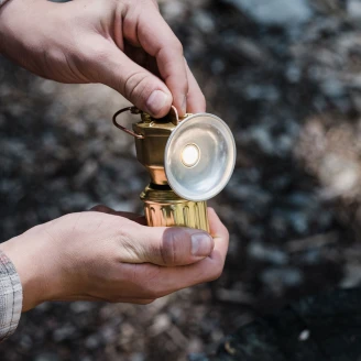Barebones Lanterne <strong>Miners</strong>  Guld, Sort