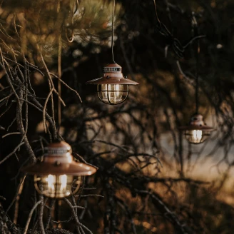 Barebones Hængelampe Trio <strong>Edison</strong>  Kobber