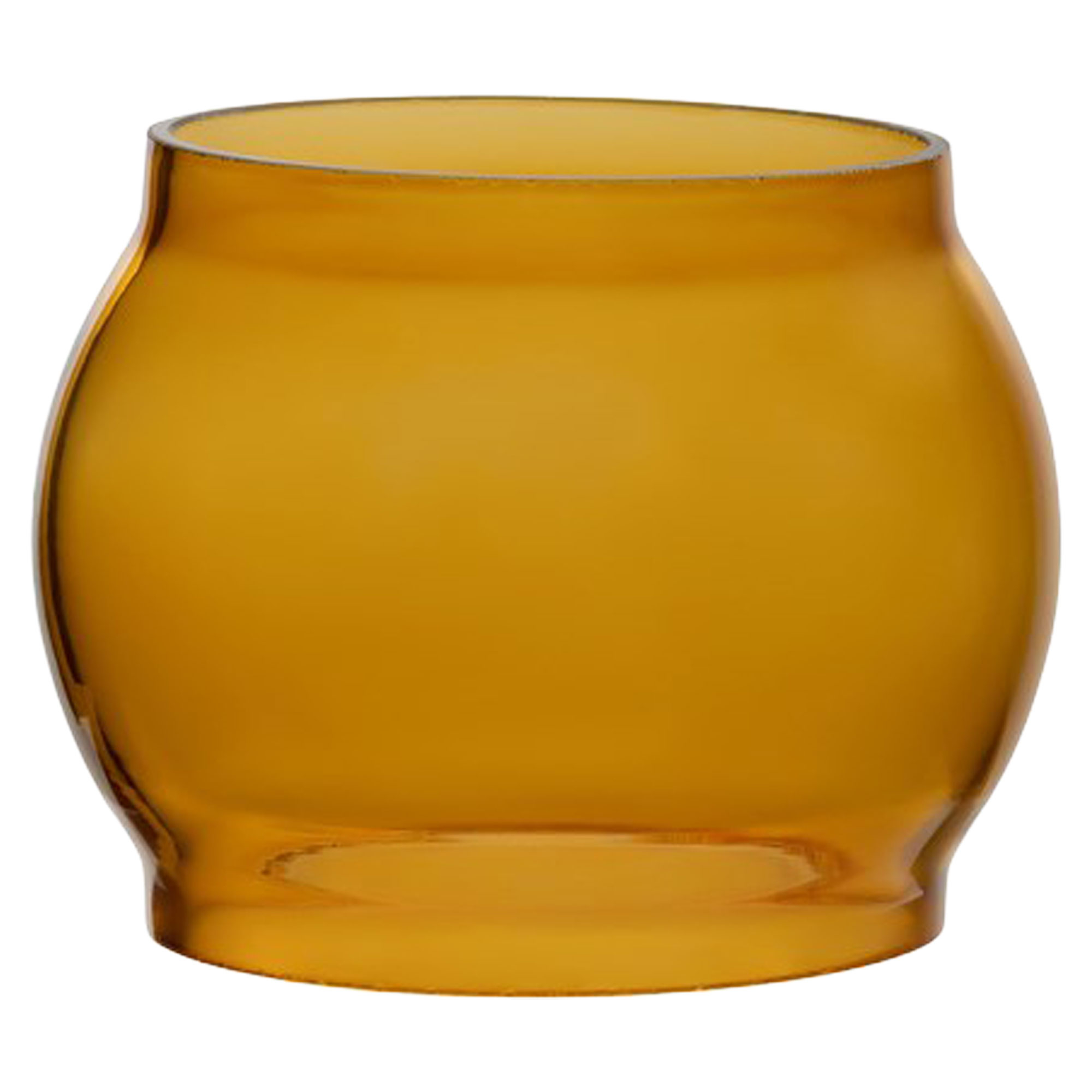 Barebones Reserveglas til Jernbanelanterne Railroad Ravfarvet