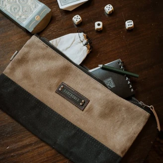 Barebones Lille Opbevaringslomme med Lynlås <strong>Neelum</strong>  Brun