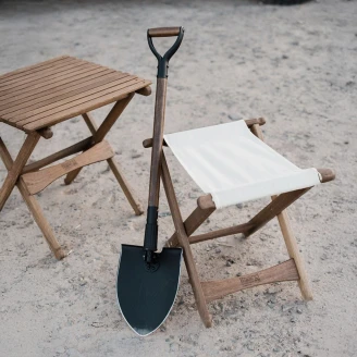 Barebones Spade med Hylster <strong>Woodsman</strong>  Sort