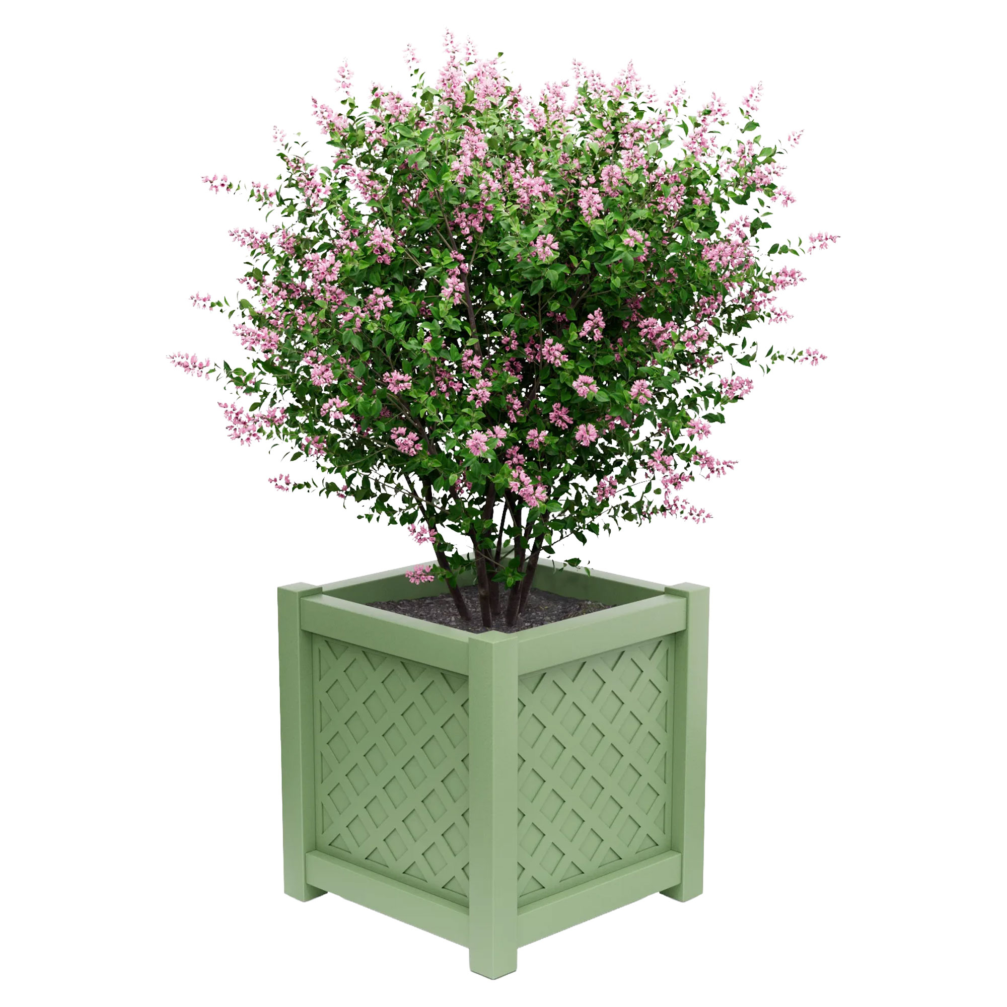 Udendørskrukke Metal Bloomsbury Lysegrøn 75 cm