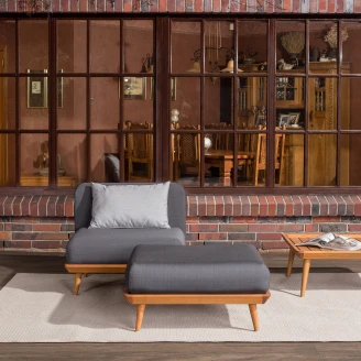 Udendørsstol <strong>Ravensby</strong>  Grå, Træ