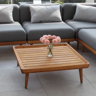 Udendørsbord <strong>Ravensby</strong>  Træ 80x80 cm