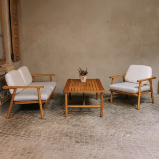 Udendørsbord <strong>Linwood</strong>  Træ 120x70 cm