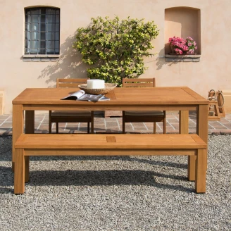 Udendørsbord <strong>Arvico</strong>  Træ 160x80 cm