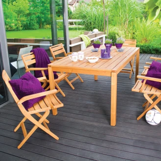 Udendørsbord <strong>Creston</strong>  Træ 180x97 cm