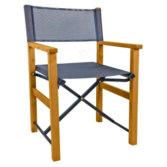 Udendørsstol med Armlæn <strong>Norex</strong>  Sort, Træ