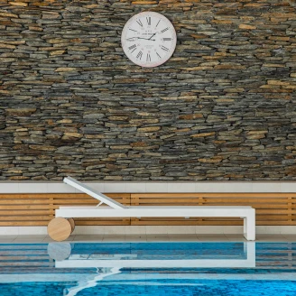 Solseng med Hjul <strong>Eldross</strong>  Hvid, Træ