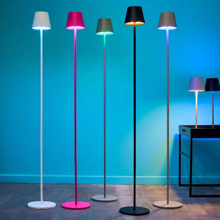 Werner Voss Gulvlampe Lys Hvid Mat