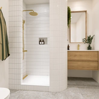 Dune Vægflise <strong>Kit-Kat</strong>  Sne Blank 11.5x23 cm