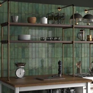 Dune Vægflise <strong>Alfar</strong>  Skov Blank 7x20 cm